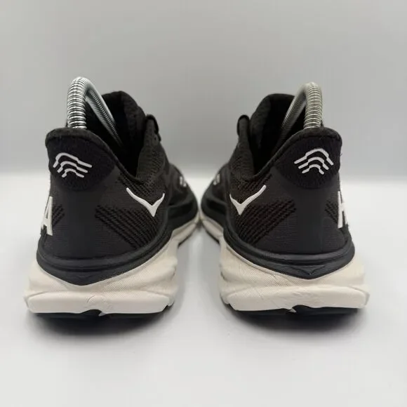 Hoka One One Clifton 9 Women's Size 6.5 B Black Comfort Running Shoes Sneakers - Picture 5 of 8